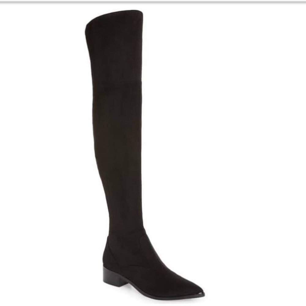 Stradivarius Women’s Faux Suede Thigh high boots